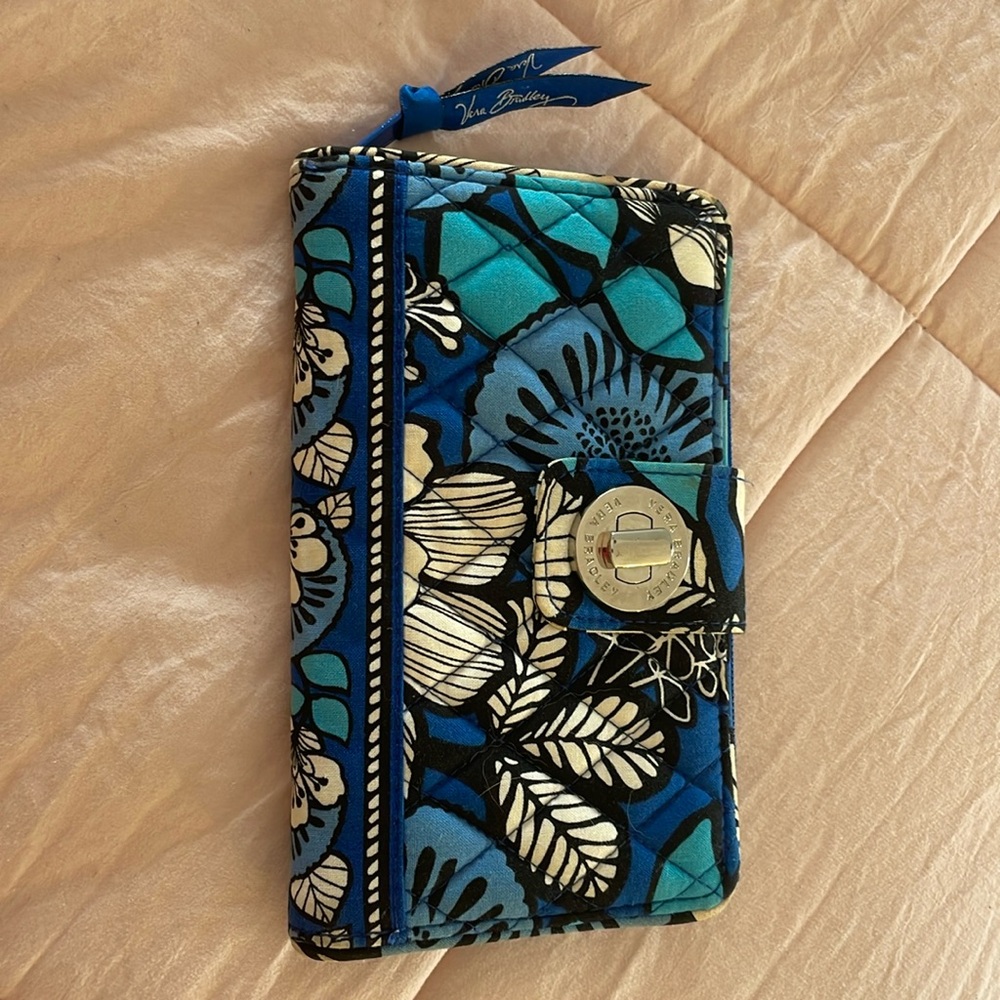 Vera Bradley blue wallet
